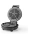 NEDIS KAWP100BK Waffle Maker, 1000 W, Black