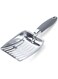 KASTWAVE Stainless Steel Cat Litter Scoop, Durable and Heavy Duty Kitty Litter Scoop, Comfy Poop Sifting, Pooper Lifter, for Kitty Litter Box