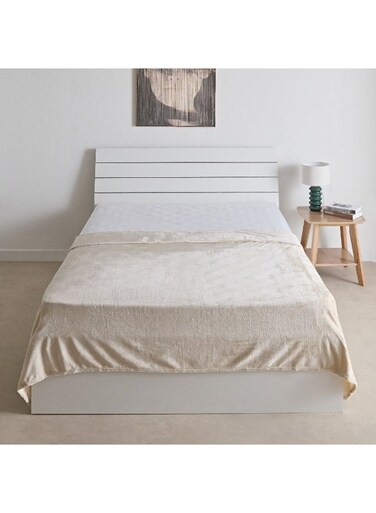 Box Nova Solid Flannel Queen Blanket 220 x 200 cm