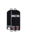 Garment Bags for Men and Women with 2 Clear Pockets - Hanging Storage Bags for Suits, Shirts, Coats, and Dresses - Ideal for Plane and Car Travel (128*58*10cm)