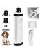 HELEE Dog Nail Clipper with 2 LED Lights, 2-Speed Electric Rechargeable Dog Nail Clipper for Small Medium Large Dogs Cats Nail, Painless &amp; Quiet Paws Smoothing Dog Nail Grinder