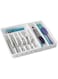 YouCopia Expandable Utensil Tray DrawerFit Organizer for Kitchen Drawer, Adjustable Flatware and Cutlery Storage, Durable &amp; Easy to Clean, Non-Slip, BPA-Free, White