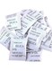 HOGOOD Non-Toxic Silica Gel Desiccant Safety Damp Moisture Absorber Desiccant Dehumidifier packs Room Kitchen Clothes Food Storage Moisture Absorber Drying Bags (2g-100pcs)