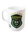Print Quote Printed Coffee Mug White/Green/Yellow