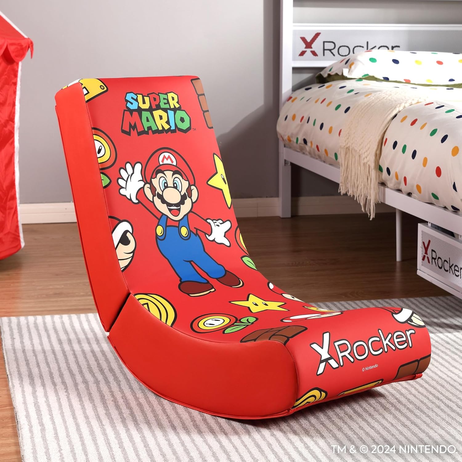 إكس روكر Xrocker X Rocker Nintendo Video Rockers Mario Power Up Edition