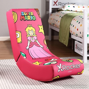 X Rocker Nintendo Video Rockers - Princess Peach - Power Up
