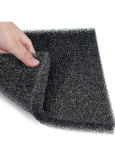 B&amp;K Aquarium Sponge Filter Bio Sponge Filter Mat Cut Fit Foam for Aquarium Fish Tank Open Cell Foam Sheet Filter Sponge Sponge 50x50x2cm (20 PPI)