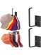 Bolivia's Hat Racks for Baseball Caps Wall, 2 Pack Paper Towels Holder, Hook Hat Storage Racks and Multi-Purpose Strong Adhesive Hook Holder Can Hold More Than 10 Hats for Door/Closet for Door