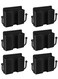 Pcs Wall Mount Phone Holder Self-Adhesive Wall Beside Organizer Storage Box Plastic Charging Phone Stand Remote Brackets Holder
