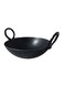 Iron Deep Kadai/Wok Black 18cm