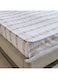 Box Cotton Fitted Sheet - Lattice Print for Single Bed