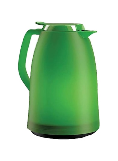 Emsa 514979 Mambo Quick-Tip vacuum jug, 1.5 litres, green, Stainless_Steel