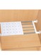 Storage Rack Adjustable Organizer, Expandable Closet Tension Shelf, Organizer Shelf for Lockers