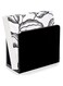 Napkin Holder, Black Dining Table Dispenser for Cocktail Tissue, Acrylic Containers for Organizing Kitchen Paper