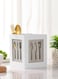 Wooden Utensils Holder Kitchen Cutlery Drain Organizer Rack Flatware Caddy Storage Box for Spoons Forks Knifes and Chopsticks