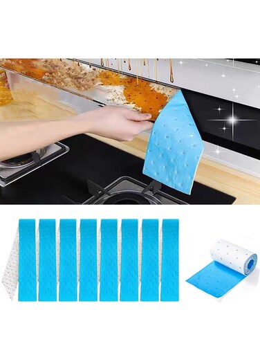 Range Hood Filter Paper, 30Pcs Range Hood Oil Absorbing Paper, Hood Grease Filters, Universal Disposable Kitchen Range Hood Oil-absorbing Paper with Impermeable Membrane