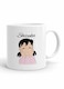 Your Wall Shizuka Smiling Character from Doraemon Anime Printed Ceramic Coffee Mug 325ml, Perfect Gifting by Spoil Your Wall