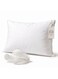 Linen Klub 100% Goose Feather Pillow with Single Piping, 233 TC Cotton Shell, Premium Cotton Comfort with Plush Filling, 1000g, 50x70 cm
