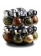 12 piece spice jar rack set