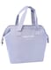 Grey Reusable Insulated Lunch Bag Stylish Bento Lunch Bag Water-resistant Lunch Tote Bag Lunch Box Containers for Women Men Adults Work Picnic