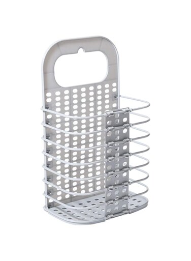 wfycw Bathroom Dirty Clothes Basket, Wall-mounted Folding Storage Basket, Foldable Toy Storage Basket, for Organizing Home, Clothes, Towels