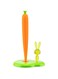 Alessi A di Bunny and Carrot Kichen Roll Holder Tall, Green
