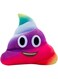 LOPOTION Colourful Poop Pillow Soft Plush Toy Rainbow Emoji Funny Pillow