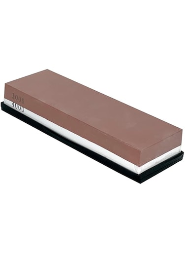 skycabin 2 Side Grit 1000/4000 Double Side Waterstone Knife Sharpening Stone Set Knife Sharpener Tool Whetstone Kit with Non-Slip Rubber Base