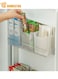 Set of 3 Plastic Fridge Side Door Storage Box, for Food Storage, Beverage Holder, and Pantry Organizer, Refrigerator Door Space and Cabinet Kitchen essential