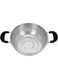Royalford Stainless Steel Micro-Perforated Colander &ndash; 25.5 cm Professional Colander for Food Fruit Vegetable &amp; Pasta - Strainer with Heavy Duty Bakelite Handles &amp; Self-draining Solid Tripod Ring Base