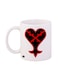 Kingdom Hearts Video Game Printed Mug White/Red/Black