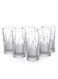 Art Mojo Hi-Ball Drinking Glasses Set of 6 255ML Premium, Crystal-Clear Glassware Durable, Stackable, Lead-Free Beverage Glasses for Water, Juice, Soda, Cocktails &amp; Barware