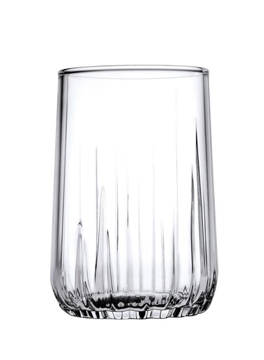 6-Piece Nova Short Tumbler Set 135cc Clear Clear