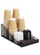 Mind Reader Comp7Mesh-Blk Condiment Organizer Storage 8.5 X 14.5 X 5.25 Comp7Mesh-Blk