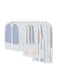 Garment Bags for Hanging Clothes, Set of 12 Suit Bags Dust-Proof Clothes Cover Bags PEVA Moth-Proof Breathable Clothes Protectors with Full Zipper for Closet Storage, 60 x 80/100/120cm