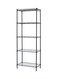 Wire Shelves Home Organizer Black