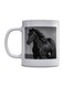 Horse Printed Coffee Mug White/Black/Grey 350ml