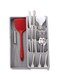 Expandable Kitchen Drawer Organizer Tray &acirc;&euro;&ldquo; Cutlery &amp; Utensil Storage for Cabinets