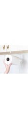 ECVV PaPer Towel Holder Towel Rack Towel Bar Hooks for Kitchen, Dispenser Under Cabinet Paper Roll Holders for Kitchen Bathroom Hanging Paper Towel Rack Paper Towels Rolls