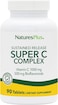 Nature's Plus Super C Complex Sustained Release, 90 Tablets - With 1000 Mg Vitamin C &amp; 500 Mg Bioflavonoids, Suitable For Vegetarians, Gluten-Free