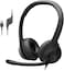 Logitech H390 Wired Headset, Stereo Headphones With Noise Cancelling Microphone, USB, In Line Controls, PC/Mac/Laptop Black 981-000014, Clearchat, 1 Pack