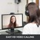 Logitech C270 Webcam 3 MP 1280 X 720 Pixels USB 2.0 Black - Webcams (3 MP, 1280 X 720 Pixels, 720P, USB 2.0, Black, Clip)