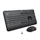 Logitech MK540 Wireless Keyboard and Mouse Combo for Windows, 2.4 GHz Wireless with Unifying USB-Receiver, Wireless Mouse, Multimedia Hot Keys, 3-Year Battery Life, PC/Laptop - Black
