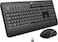 Logitech MK540 Wireless Keyboard and Mouse Combo for Windows, 2.4 GHz Wireless with Unifying USB-Receiver, Wireless Mouse, Multimedia Hot Keys, 3-Year Battery Life, PC/Laptop - Black