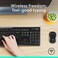 Logitech MK270 Wireless Keyboard And Mouse Combo - Keyboard And Mouse Included, Long Battery Life