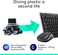 Logitech MK270 Wireless Keyboard And Mouse Combo - Keyboard And Mouse Included, Long Battery Life