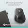 ماوس لاسلكي Logitech MX Master 4 للأعمال، يتميز بنقرات هادئة، ودقة 8K DPI، وتقنية MagSpeed ​​للتمرير، وجهاز استقبال Logitech Bolt، وتقنية Bluetooth، وحلقة تحكم، وتقنية اللمس، وشحن USB-C - لون جرافيت