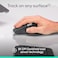 ماوس لاسلكي Logitech MX Master 4 للأعمال، يتميز بنقرات هادئة، ودقة 8K DPI، وتقنية MagSpeed ​​للتمرير، وجهاز استقبال Logitech Bolt، وتقنية Bluetooth، وحلقة تحكم، وتقنية اللمس، وشحن USB-C - لون جرافيت