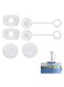 Spill Proof Stopper Set for Stanley Cup 40oz 30oz Includes 2 Straw Covers and 4 Leak Stoppers
