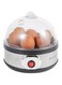 Rapid Egg Boiler Electric 350W, 7-Egg Capacity Soft, Medium, Hard-Boiled Egg Cooker with Auto Shut-Off Features Stainless Steel Shell, Transparent Lid, Measuring Cup,BPA Free